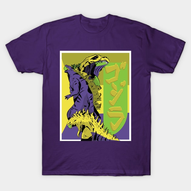 Evangelion Godzilla Style T-Shirt by EasyPrometheus